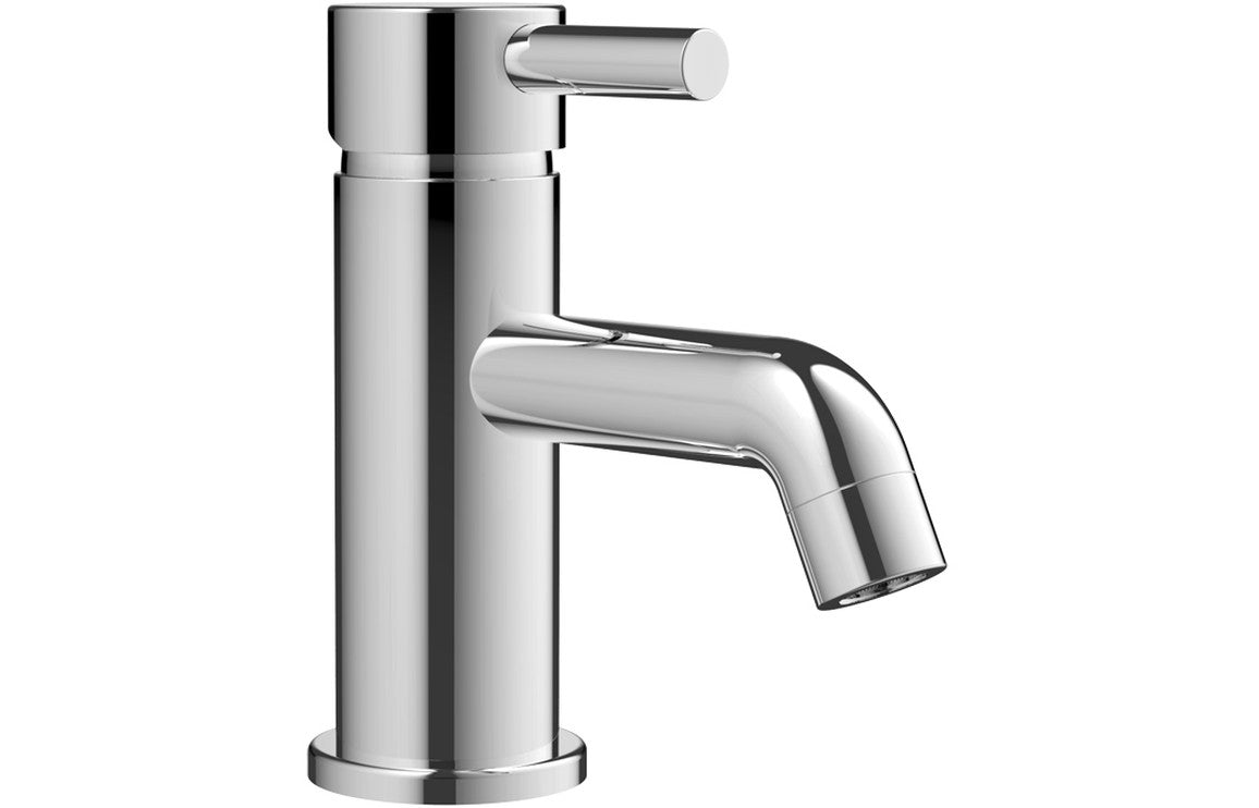 Pescara Cloakroom Basin Mixer & Waste - Chrome-Basin Taps-DITS1310-