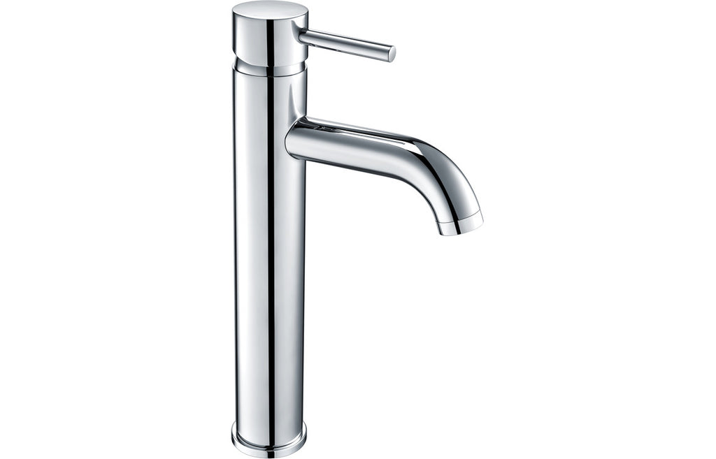 Pescara Tall Basin Mixer - Chrome-Basin Taps-DITS1312-