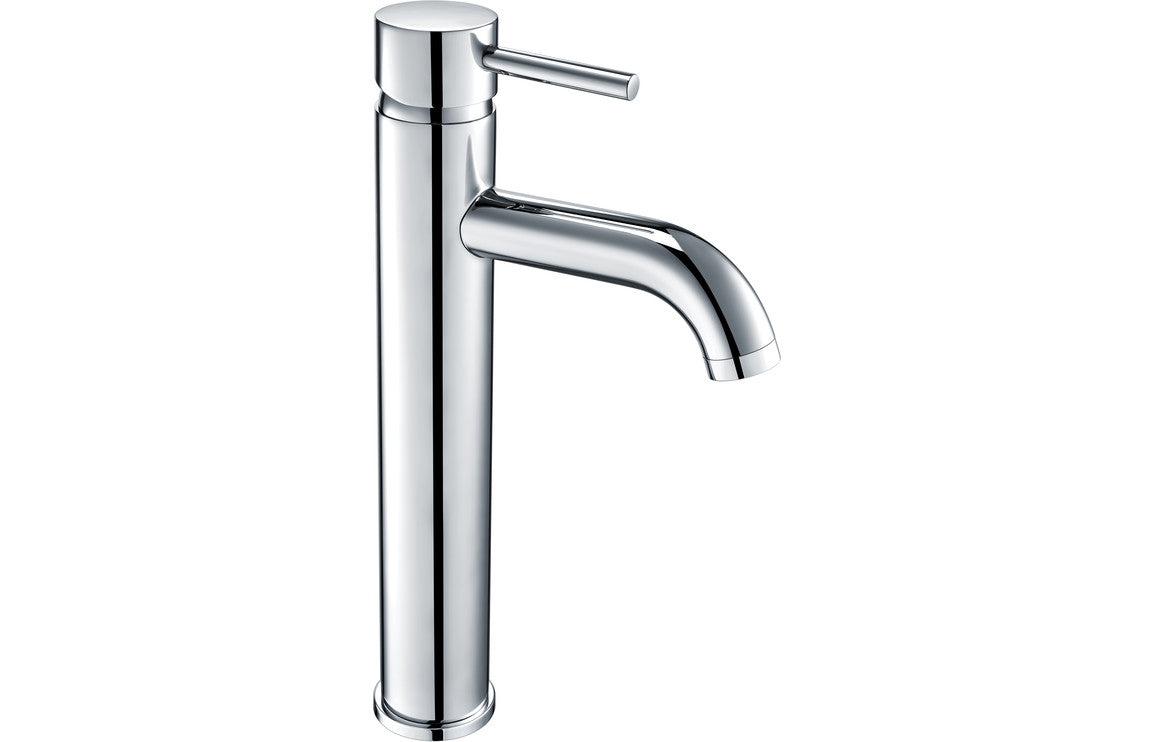 Pescara Tall Basin Mixer - Chrome-Basin Taps-DITS1312-