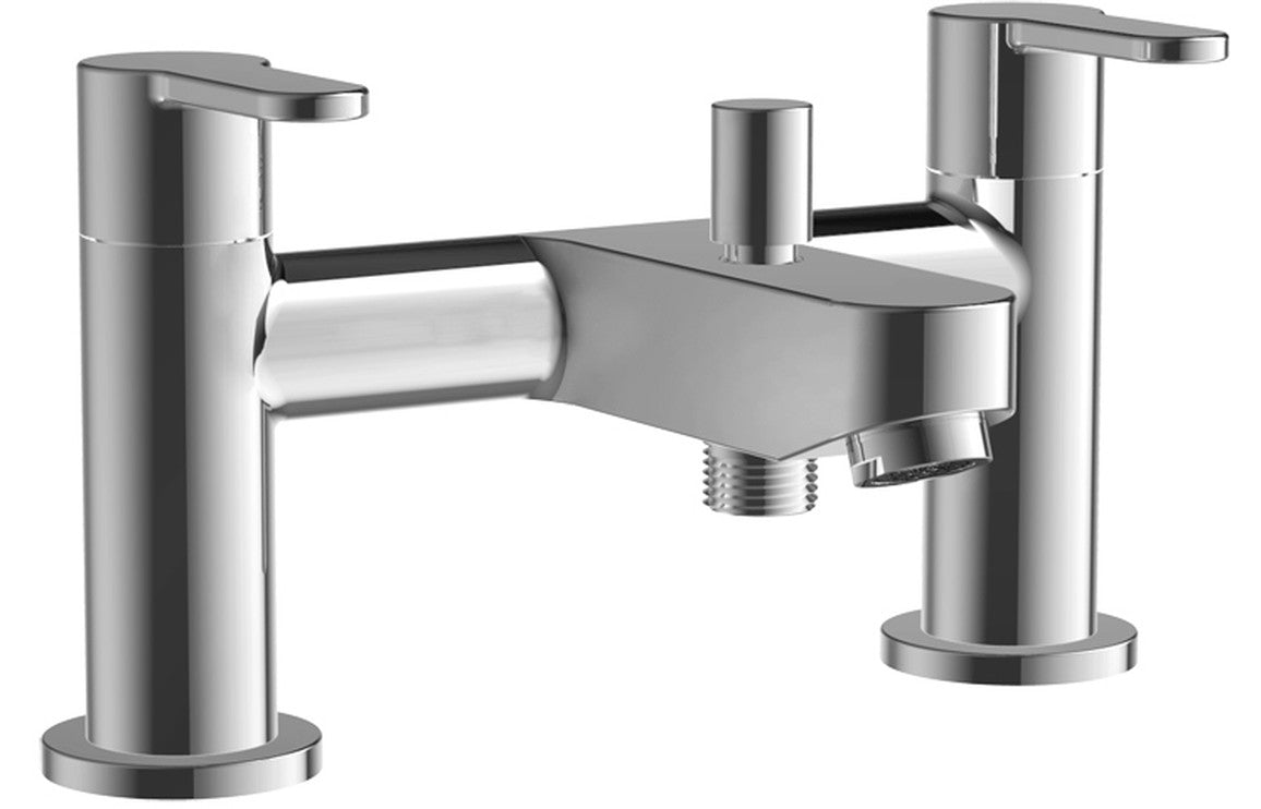 Pia Bath/Shower Mixer & Shower Kit - Chrome-Bath Taps-CAPTA4177-