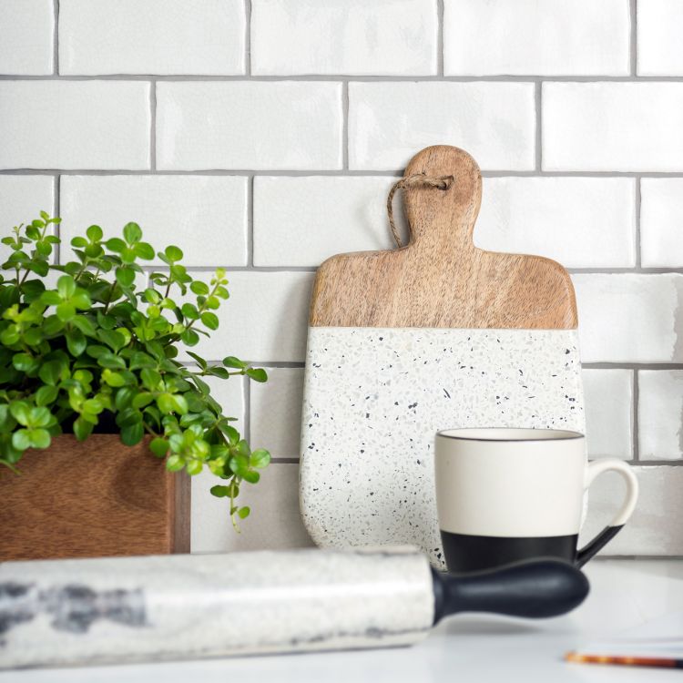 The Winchester Tile Collection  Residence Arcadian Crackle Half Tile