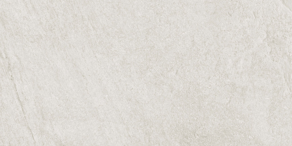 Ravenscraig White Outdoor Porcelain Slab Tile 60x120cm
