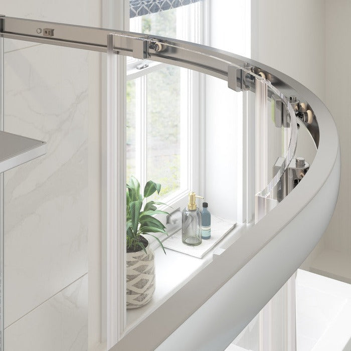 Reflexions Classix 900mm 2 Door Quadrant & Tray Pack-Shower Enclosures-DIEQP9092-