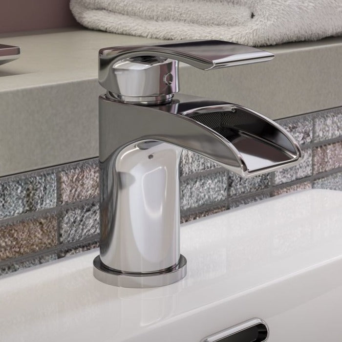 Reims Bath/Shower Mixer - Chrome-Bath Taps-DITB2174-