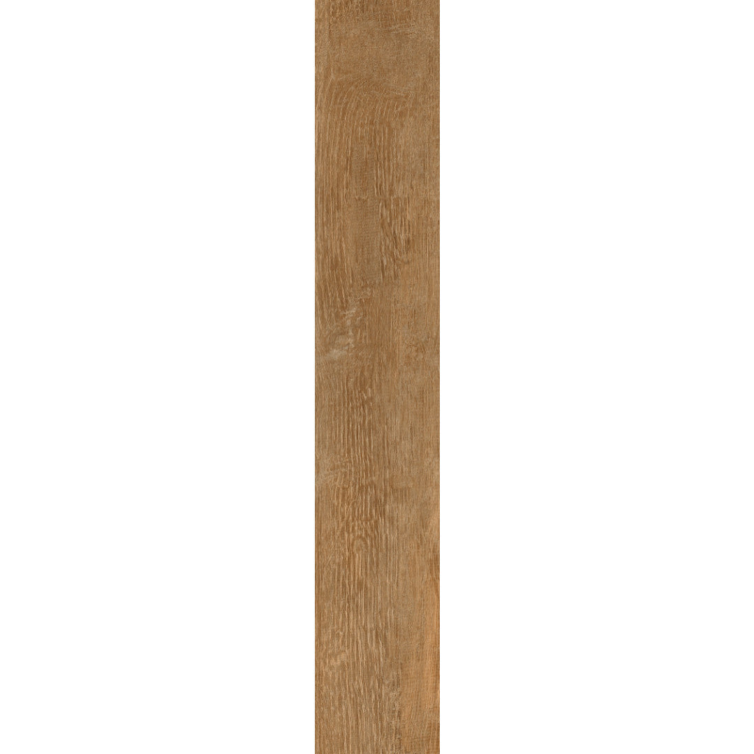 Rondine Greenwood Noce Herringbone Wood Effect Porcelain Tile 7.5x45cm