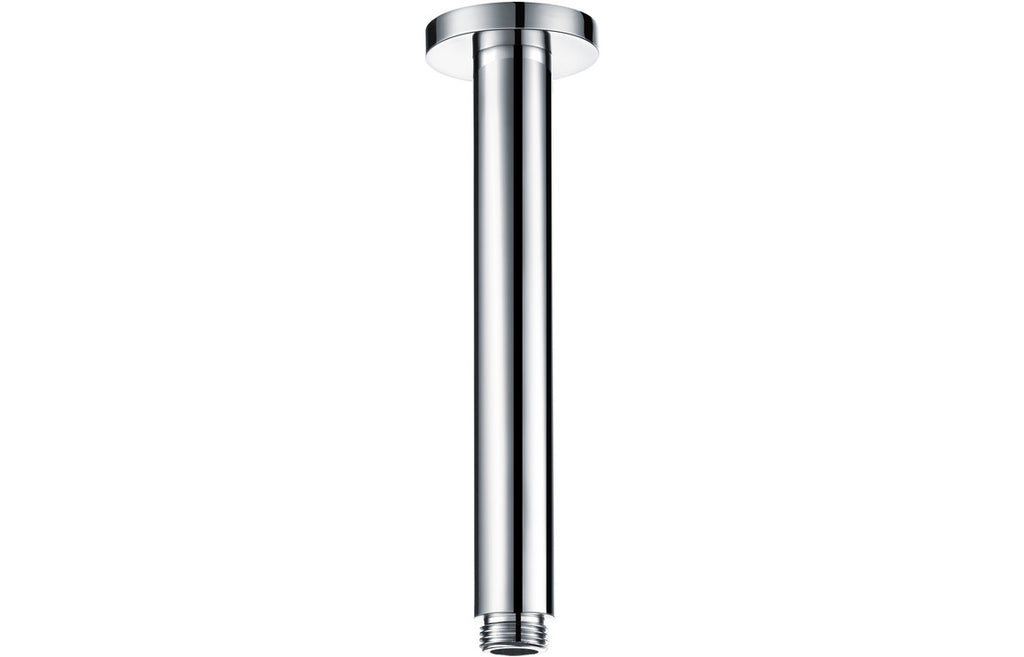Round Ceiling Arm 180mm - Chrome-Shower Arms-DICM0656-