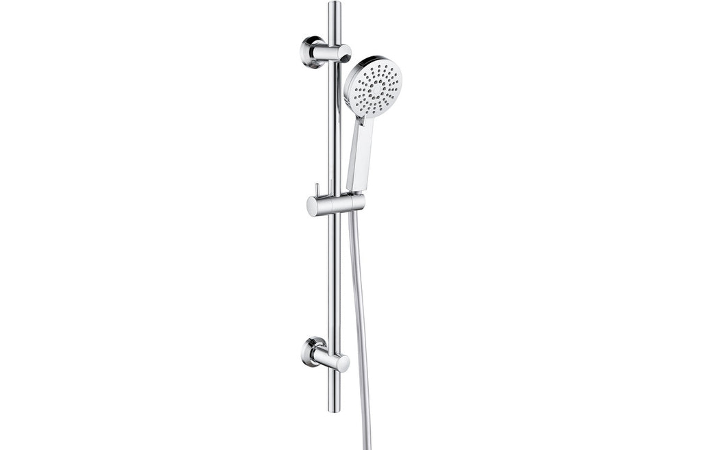 Round Premium Slider Rail Kit & 3 Mode Handset-Shower Rail Kits-DICM0618-