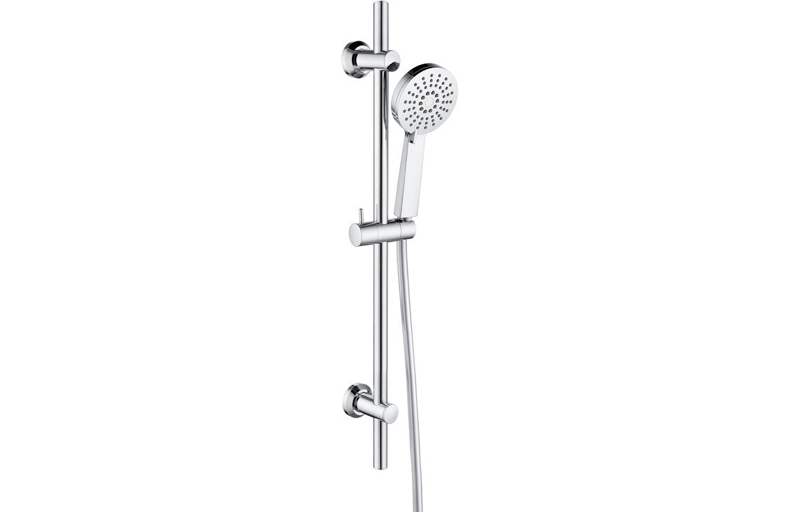 Round Premium Slider Rail Kit & 3 Mode Handset-Shower Rail Kits-DICM0618-