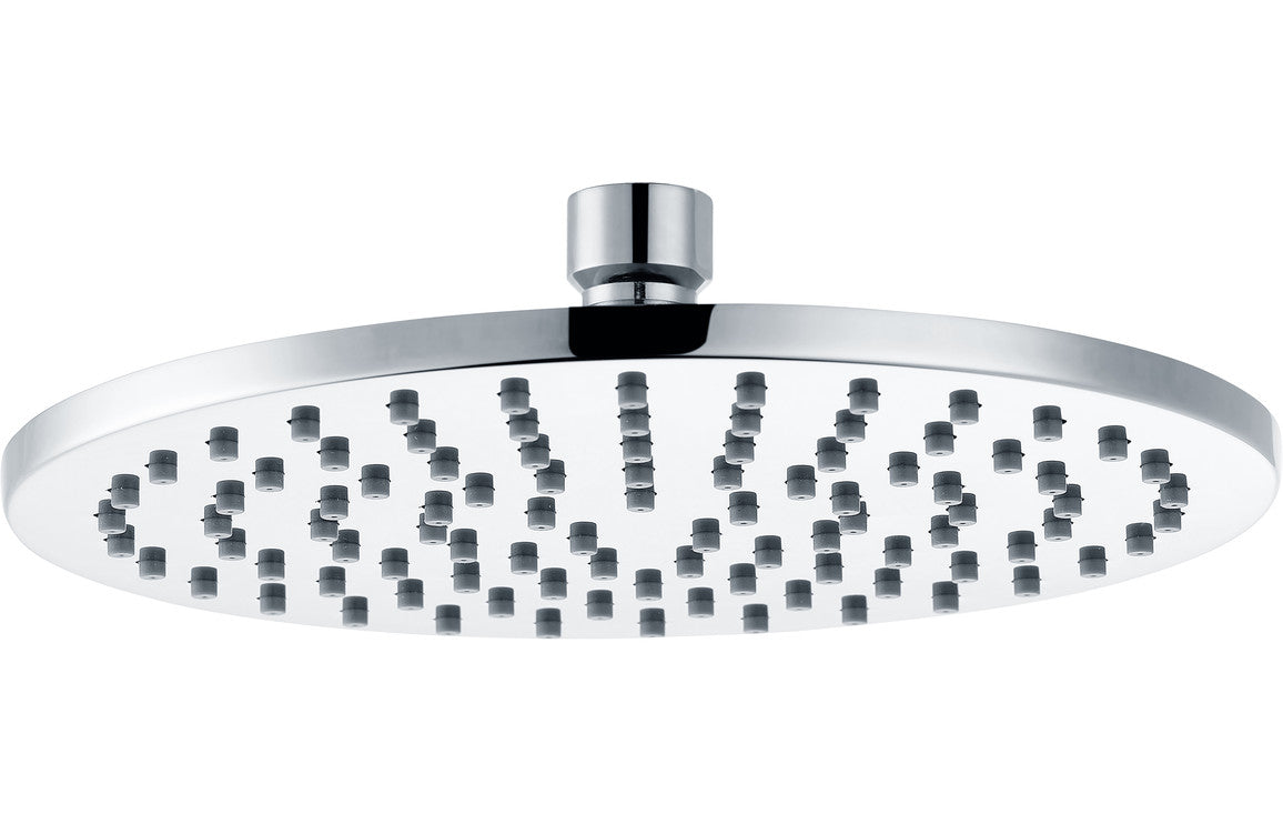 Round Showerhead - Chrome-Shower Heads-DICM0632-200mm-