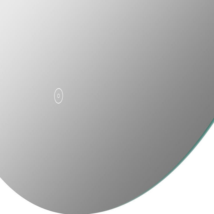 Savita Round Back-Lit LED Mirror-Mirrors-DIMR0024-
