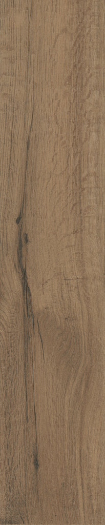 Soul Dark Oak Wood Effect Porcelain Floor Tile 23.3x120cm