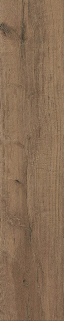 Soul Dark Oak Wood Effect Porcelain Floor Tile 23.3x120cm