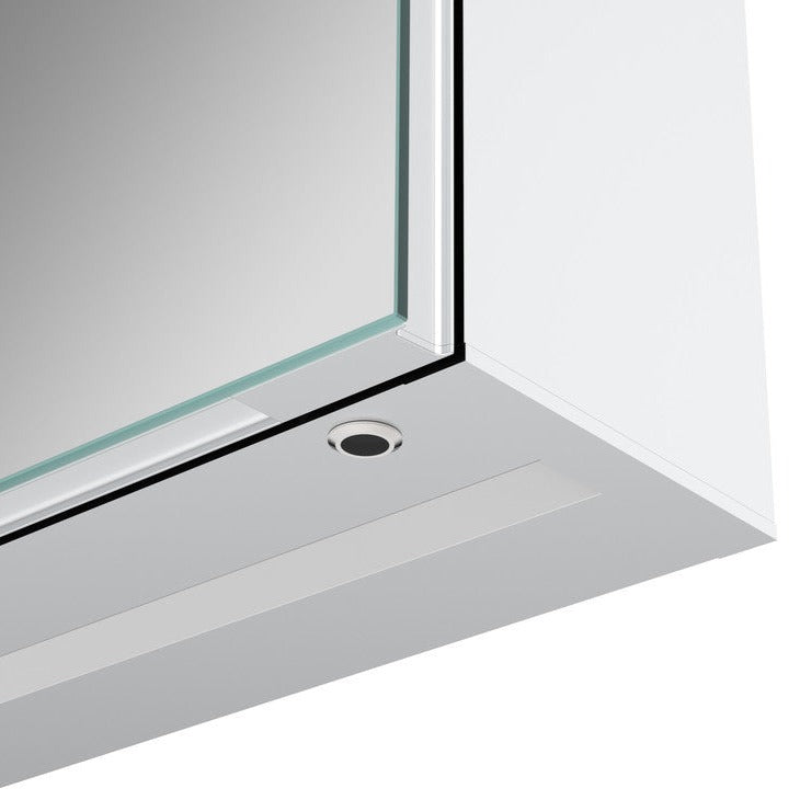 Suki 600mm 2 Door Front-Lit LED Mirror Cabinet-Mirrors-DICMS0120-