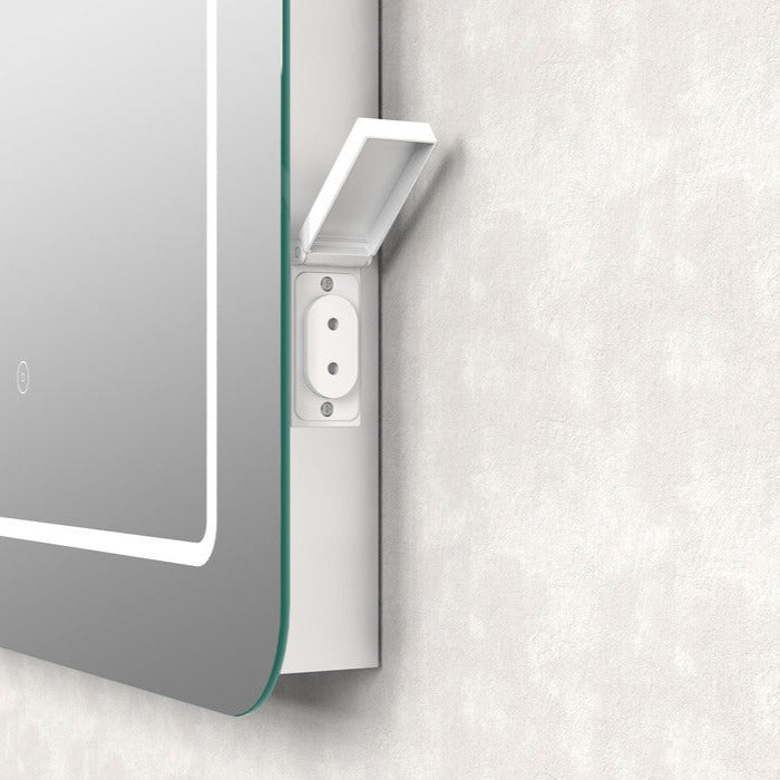 Sunshine Rectangle Front-Lit LED Mirror-Mirrors-DIMS0078-
