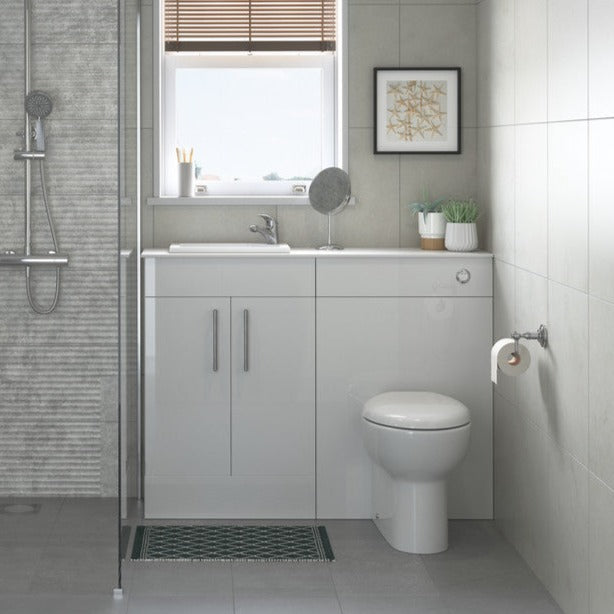 Tammy 500x390mm 1TH Semi Recessed Basin-Basins-DIPB1204-