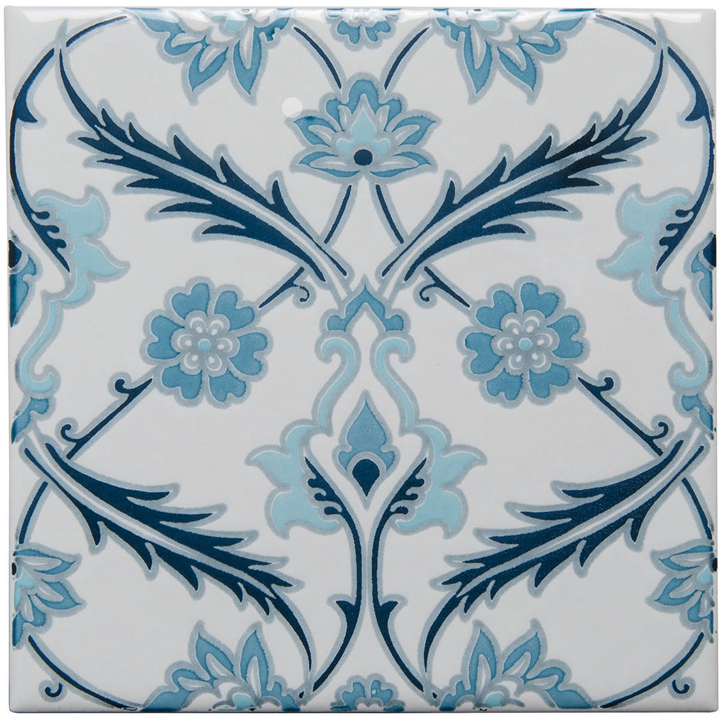 The Winchester Tile Collection Artisan Topkapi-Topkapi Blue on Helmingham-IM-0019634