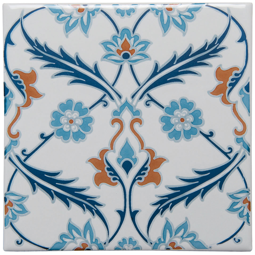 The Winchester Tile Collection Artisan Topkapi-Topkapi Red on Helmingham-IM-0011557