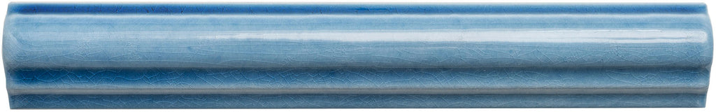 The Winchester Tile Collection Residence Arcadian Crackle Ogee Moulding-Teal Ogee-IM-0023838