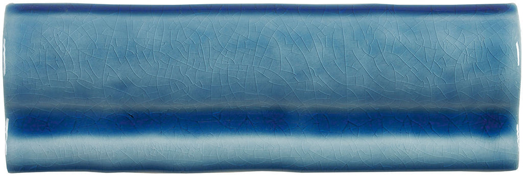 The Winchester Tile Collection Residence Arcadian Crackle Torus Moulding-Teal Torus-IM-0005681