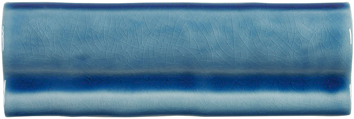 The Winchester Tile Collection Residence Arcadian Crackle Torus Moulding-Teal Torus-IM-0005681