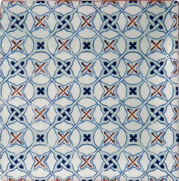 The Winchester Tile Collection Residence Chateaux Ormeaux-Ormeaux Red on Mint-IM-0016881