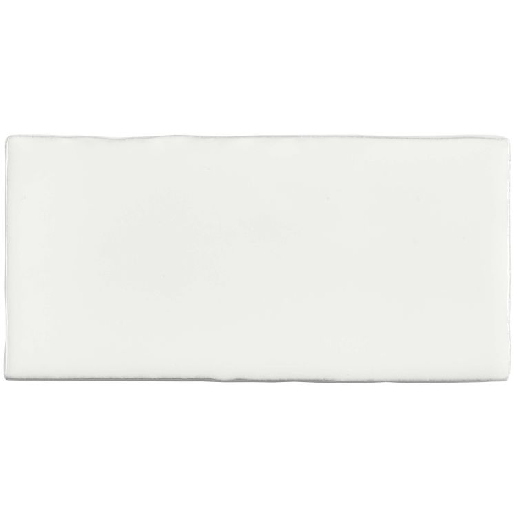 The Winchester Tile Collection Residence Cosmopolitan Half Tile-China White Half Tile-IM-0000789