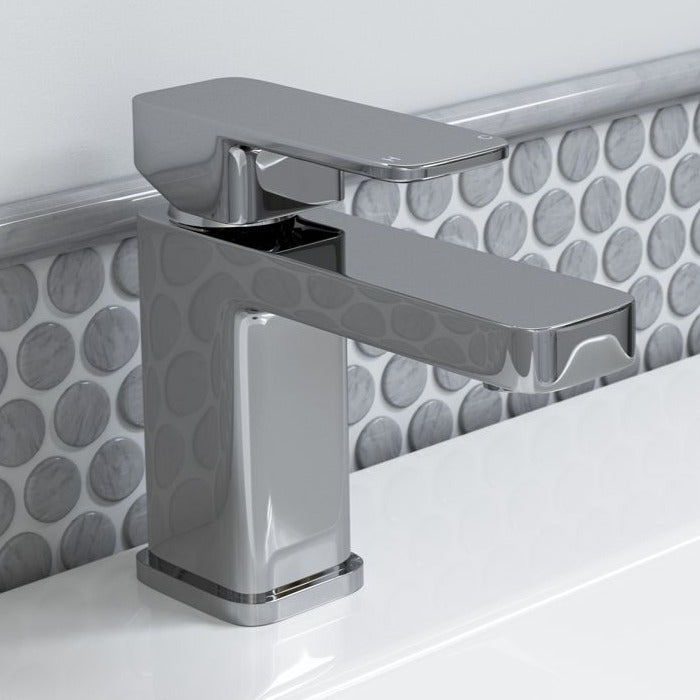 Thena Basin Mixer & Waste - Chrome-Basin Taps-CAPTA4161-