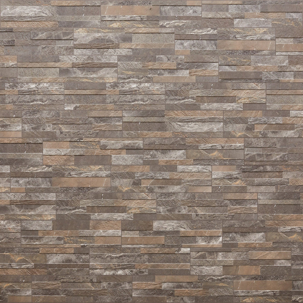 Tiffany Brown Porcelain Wall Cladding 15x61 cm