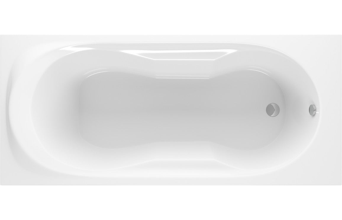 Trojan Keyhole Bath 1700x800mm-Baths-CAPAB0376-