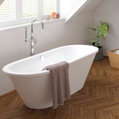 Trojan Savoy Freestanding Bath 1700x755x570mm-Baths-CAPAB0701-