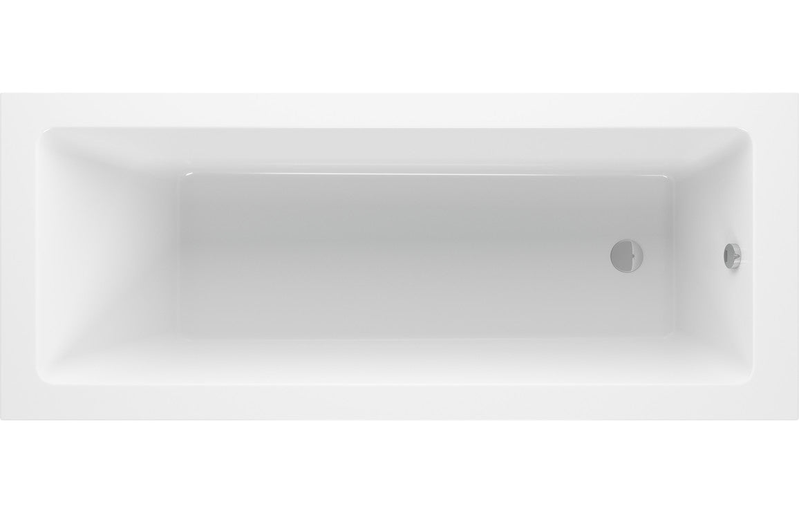 Trojan Solarna Single Ended Bath 1800x800mm-Baths-CAPAB0210-