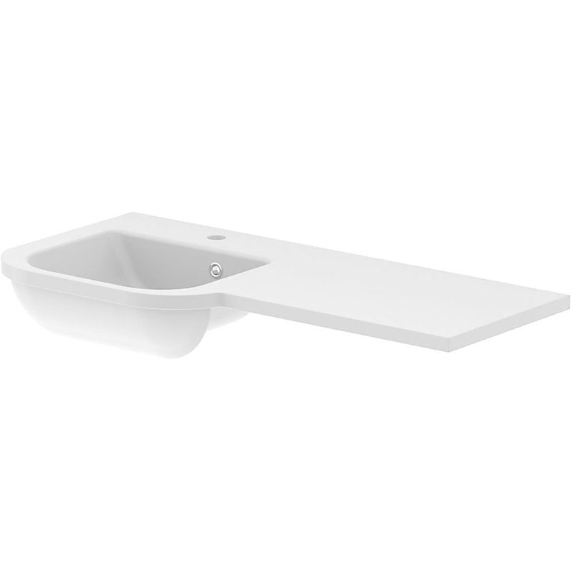 Veldeau Derwent 1000mm Left Hand Wing Basin (Slimline)-373582-