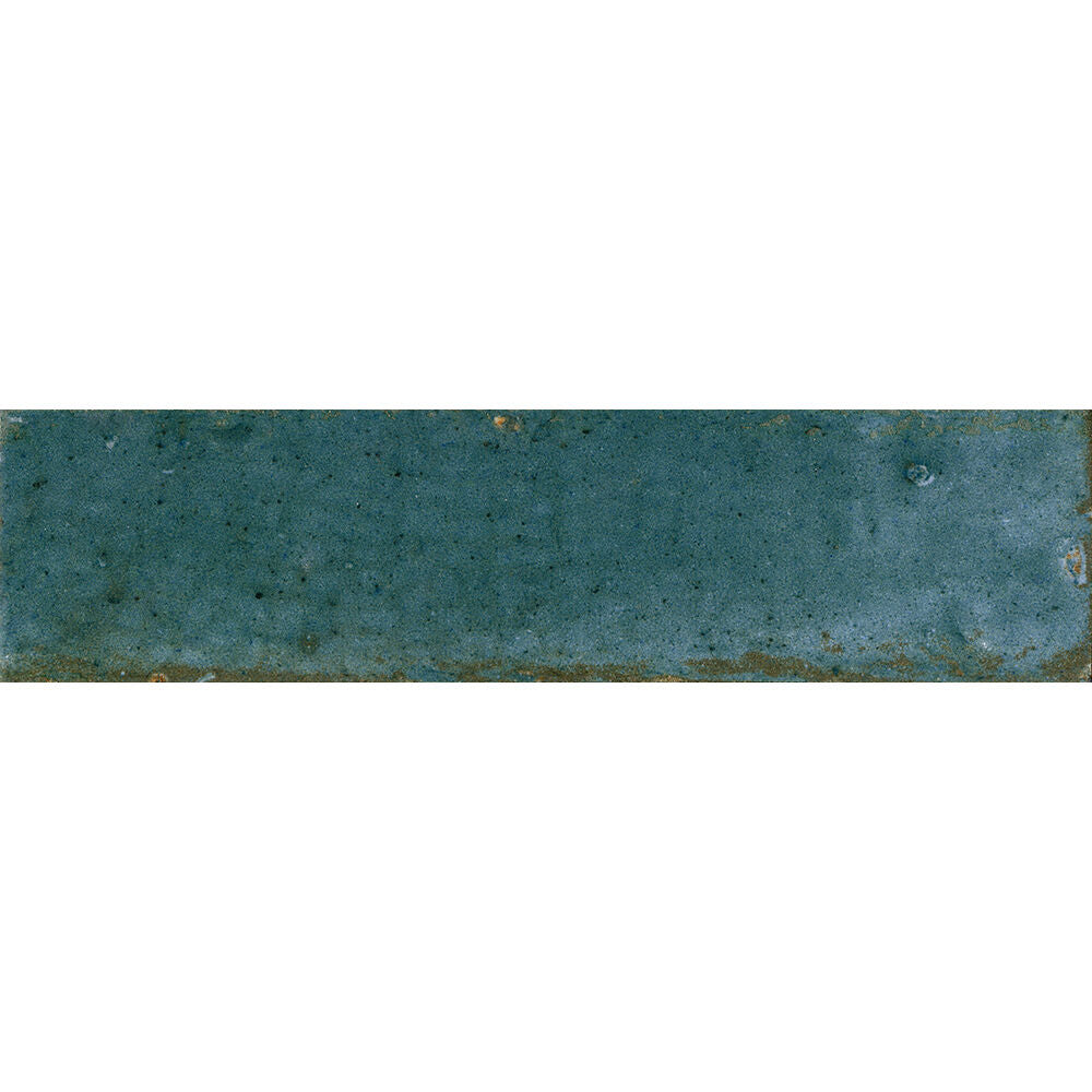 Hope Blue Gloss Ceramic Wall Tile 7.5x30cm