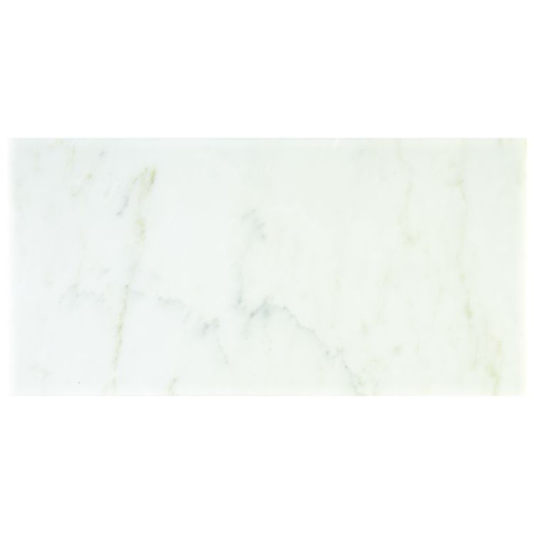 Original Style Earthworks Viano White Polished Marble Tile 30x60cm