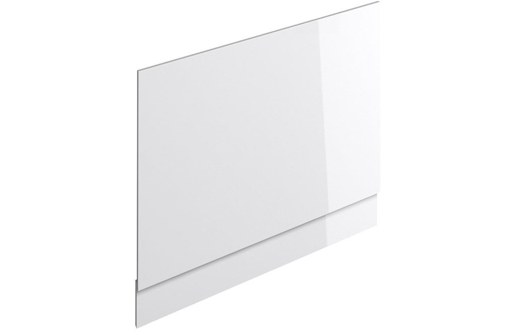 Vista Bath End Panel 700mm White Gloss-Panels-DIBP0256-