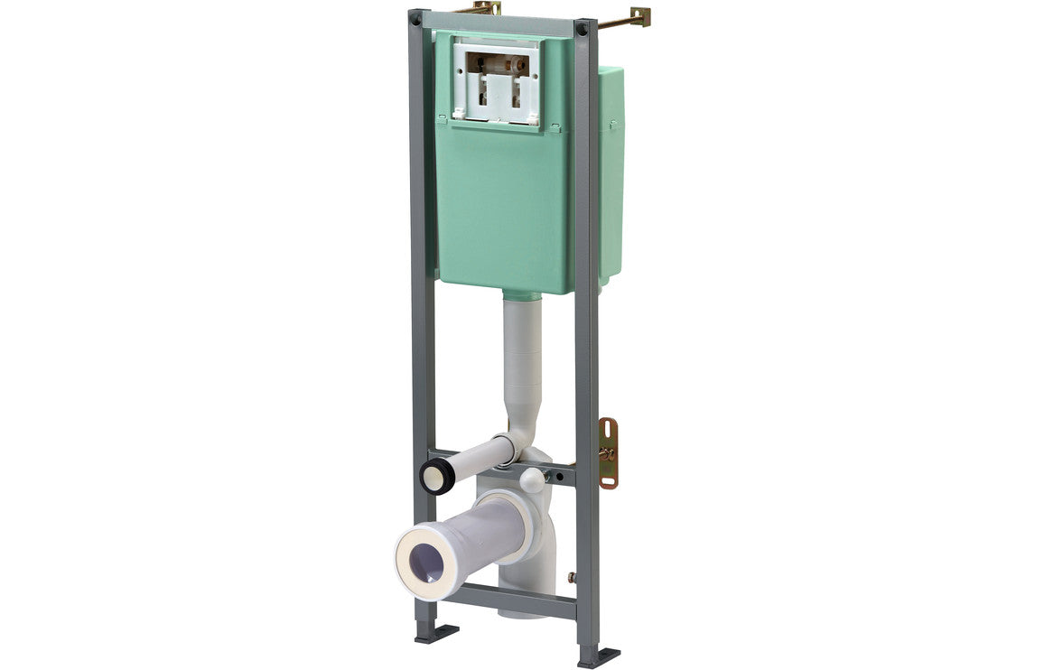Wall Hung 1.1m WC Frame (inc. Cistern)-Frames, Flushplates & Cisterns-DIAC0286-