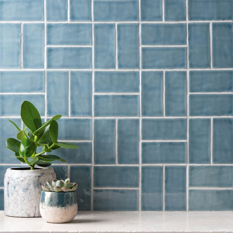 The Winchester Tile Collection  Residence Arcadian Crackle Half Tile