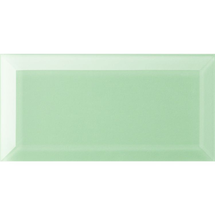 Original Style Glassworks Yukon Clear Bevel Glass Tile 10x20cm