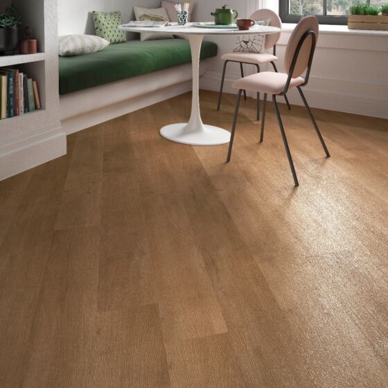 ClickLux Click-Fit Luxury Vinyl Tiles Golden Beech 18x122cm-Verona-L10001