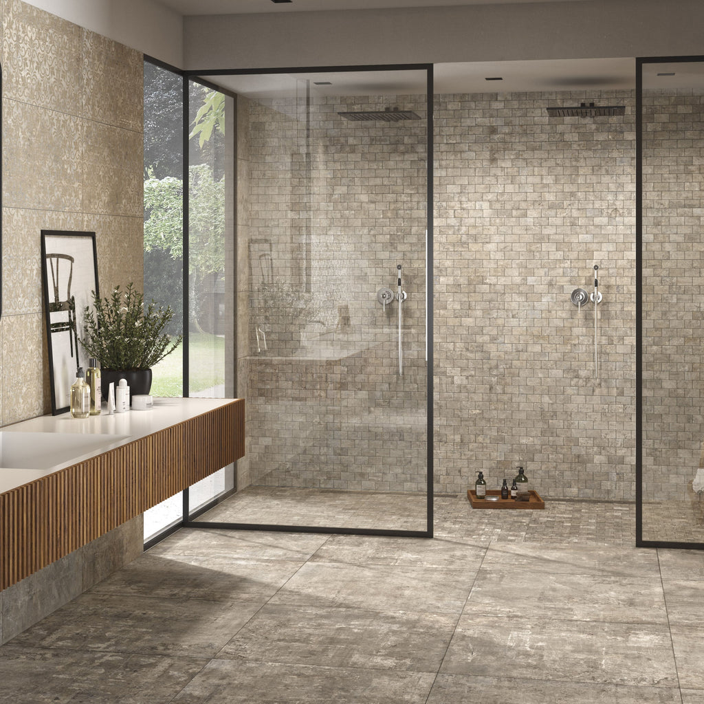 Industrial Concrete Effect Beige Tile 80x40cm