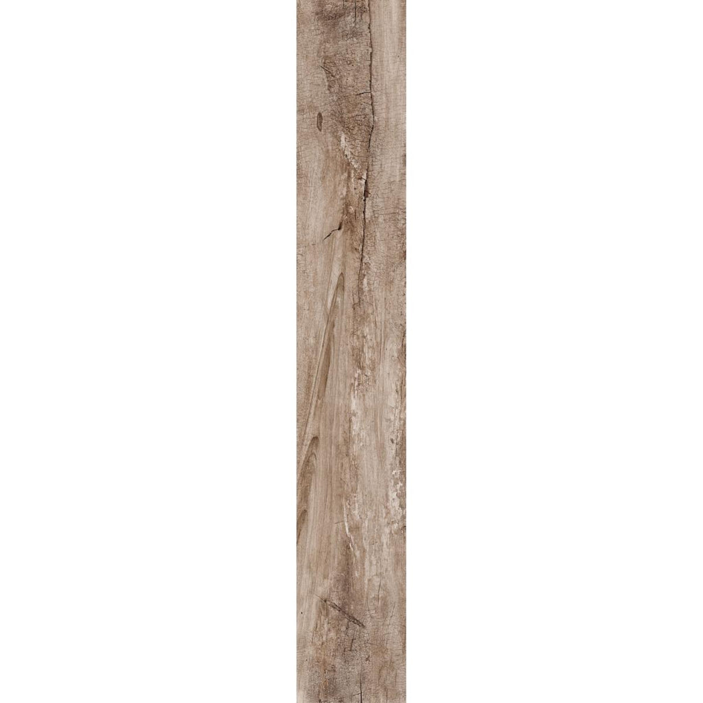 La Foresta Brown Wood Effect Porcelain Tile 15x100cm