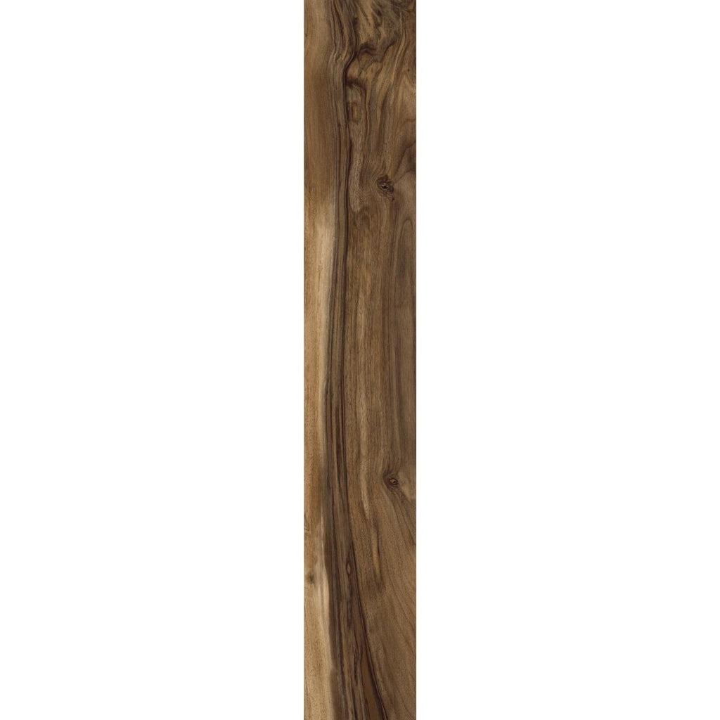 La Foresta Nut Wood Effect Porcelain Tile 15x100cm