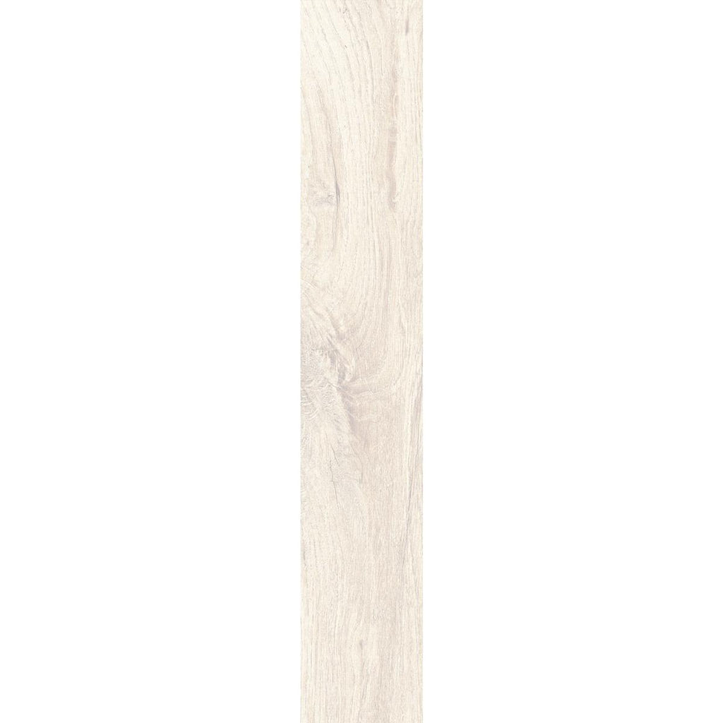 Rondine Living Bianco Wood Effect Porcelain Tile 7.5x45cm