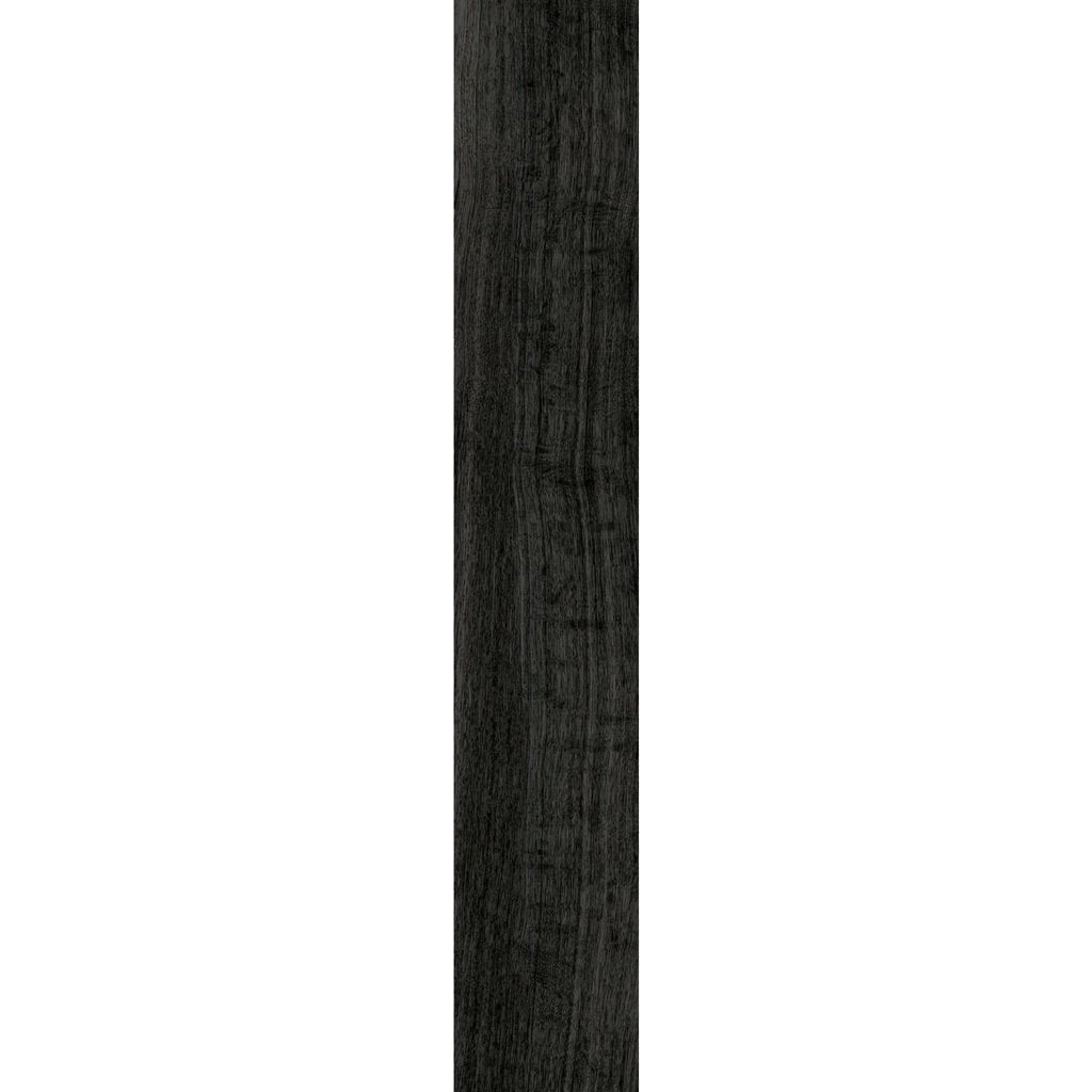 Rondine Living Nero Wood Effect Porcelain Tile 7.5x45cm