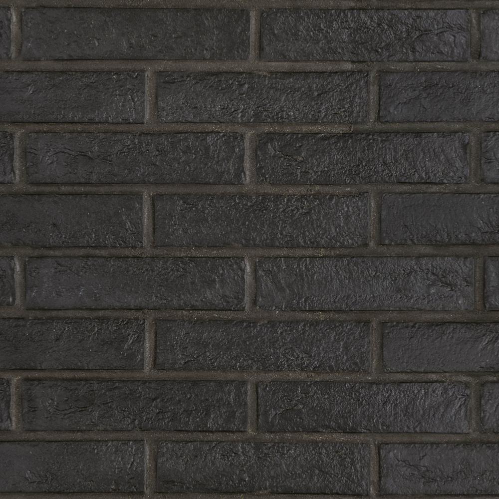 Rondine New York Black Brick Slips 6x25cm