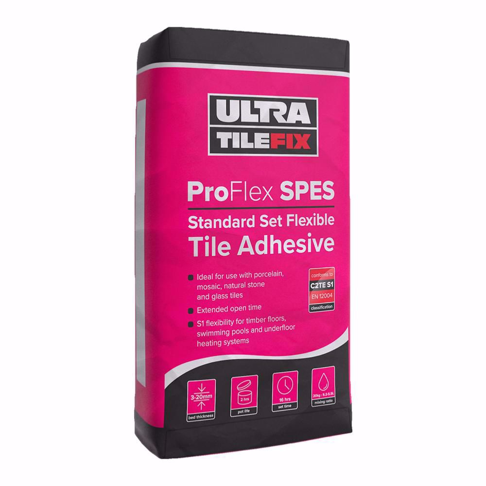 Ultra Tile Adhesive ProFlex Standard Set S1 Adhesive 20kg