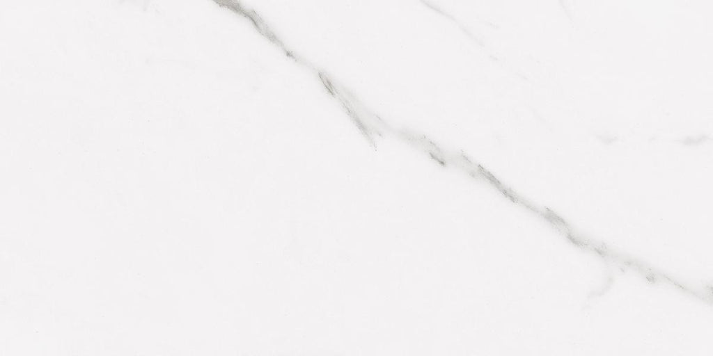Carrara White Marble Effect Matt Wall Tile 30x60cm