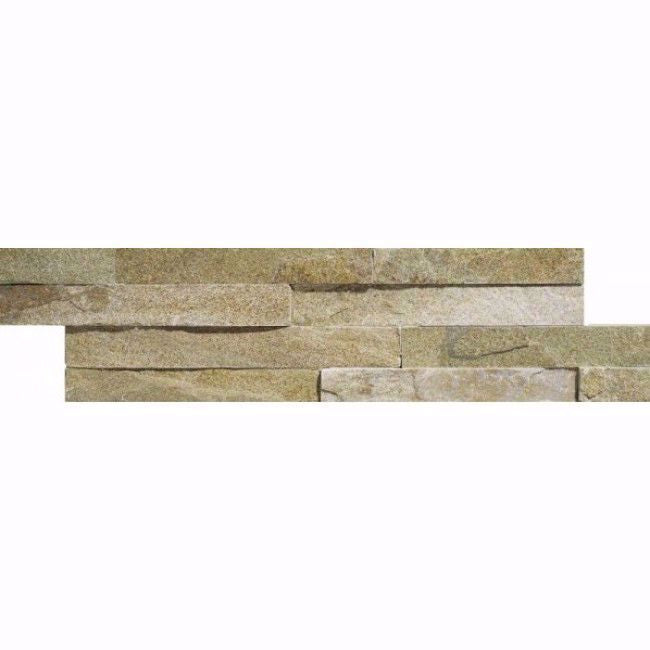 Splitface Oyster Natural Slate Cladding 10x36cm