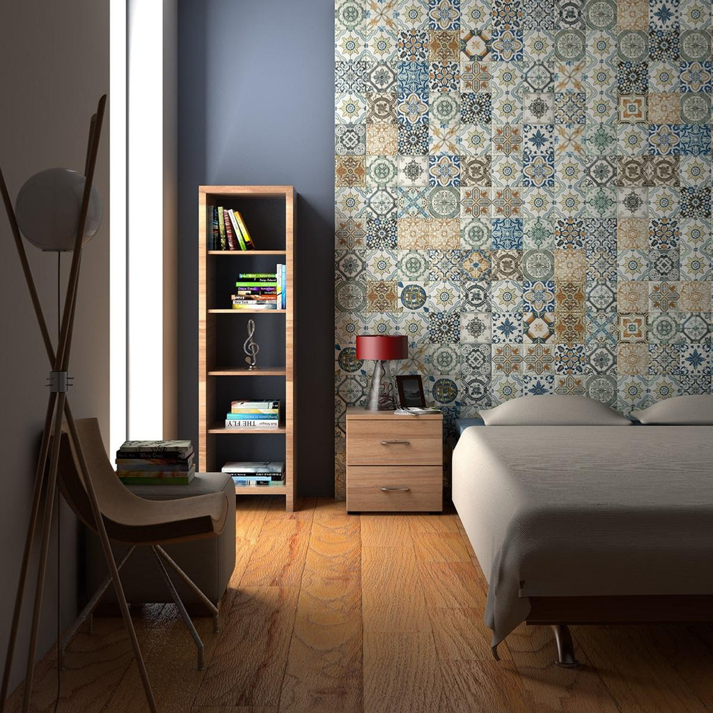 Morocco Multi Colour Pattern Tile 20x20cm-Tile