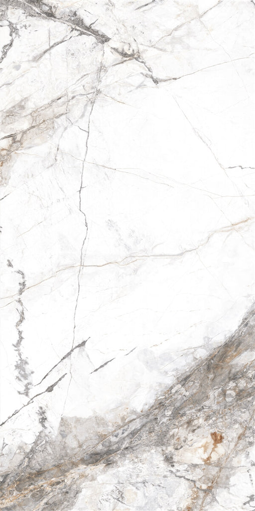 Yurtbay Invisible Marble Effect Polished Porcelain Tile 60x120cm